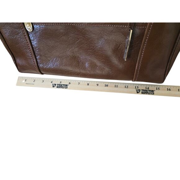 Ashwood 100% Leather Handbag Satchel - Picture 4 of 11